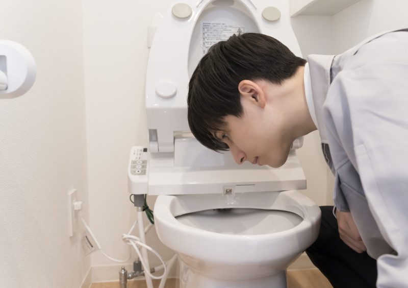 トイレに落とした物が目視できない場合は?