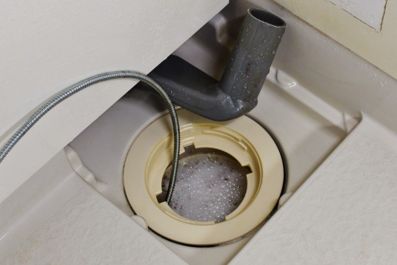 ユニットバスのお風呂場の排水溝