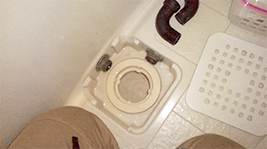 浴室排水詰まり