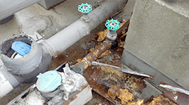 水道管の水漏れ