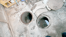 排水枡水漏れ修理