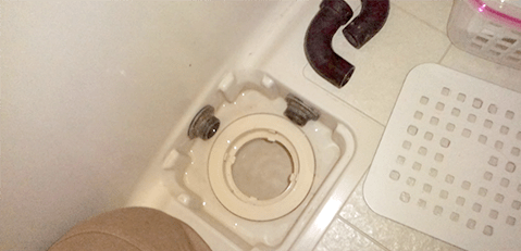 浴室排水詰まり
