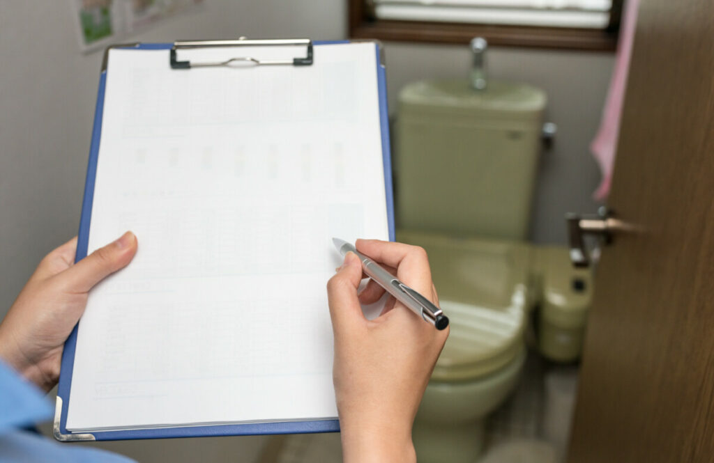 トイレレバー交換チェック