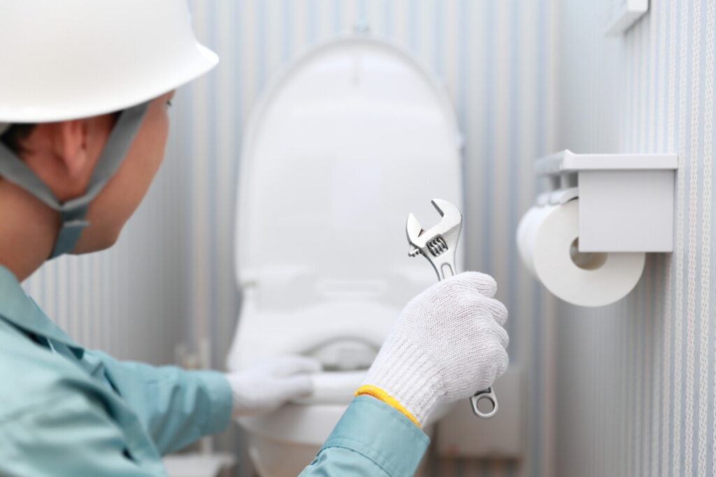 流れっぱなし応急措置